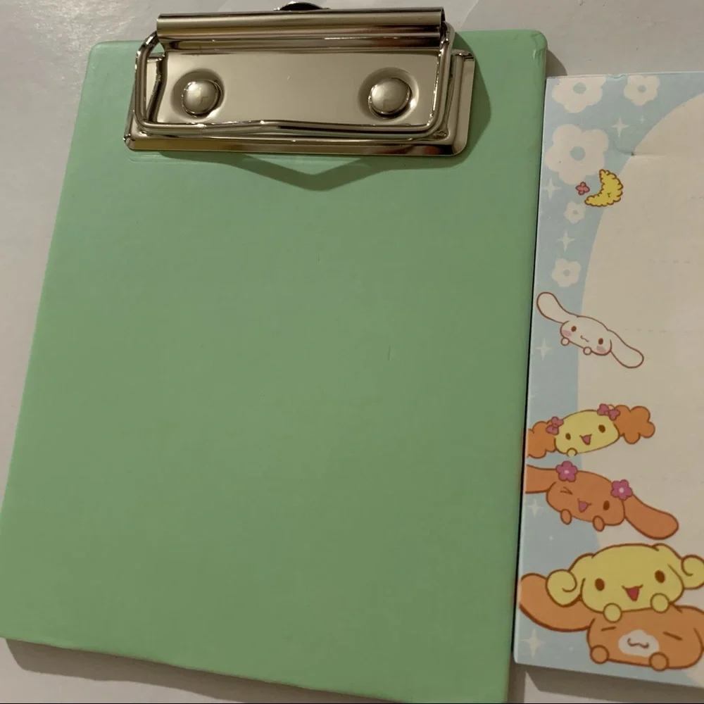Sanrio Cinnamoroll Mini Clipboard with Memo Pad